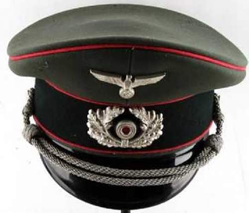Opinions on this Panzer Officer's visor