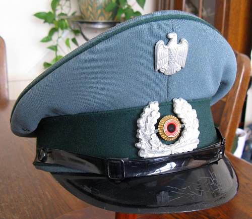 Post War Police Visor?