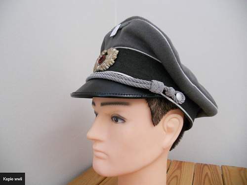 Wehrmacht visor caps