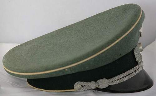 Heer Infantry Officers Visor Opinions