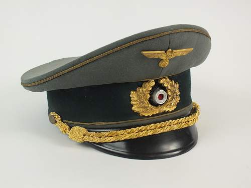 Army General's visor cap