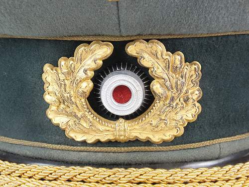 Army General's visor cap