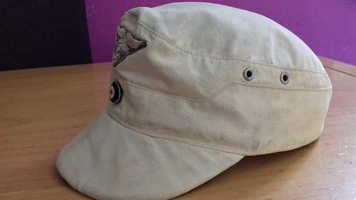 Help for LW tropical cap model 1943 italian manufacture