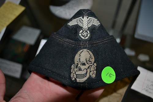 Waffen-SS. A Panzer EM/NCO's M40 Overseas Cap?