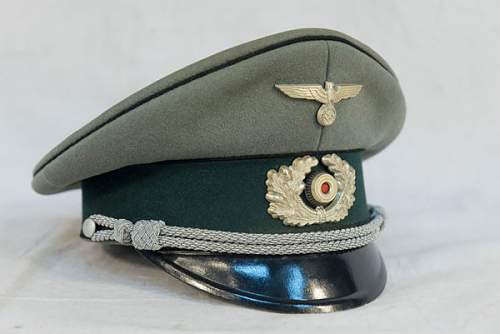 Pioneer Officer's Visor Cap for review