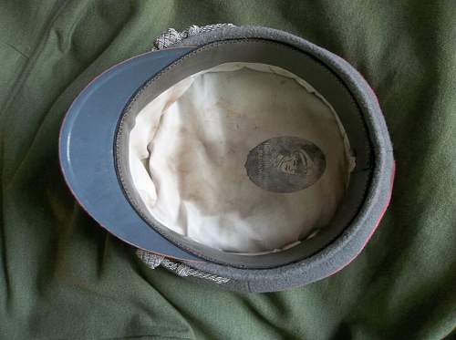 Panzer Officer Visor Cap