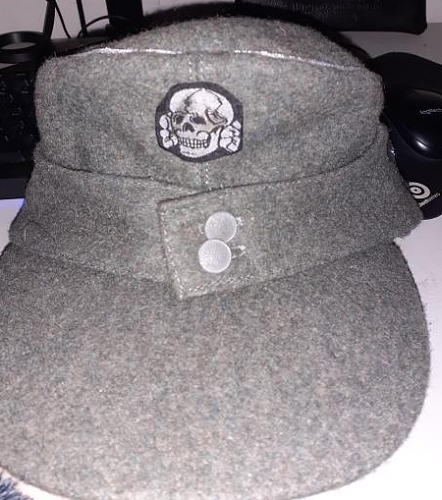 M43 officers Cap - i doubt its original but im curious about the accuracy of it.