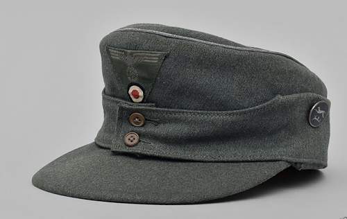 Real or not ? M43 field cap belonging to the 16th motorized infantry