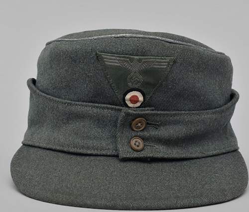 Real or not ? M43 field cap belonging to the 16th motorized infantry