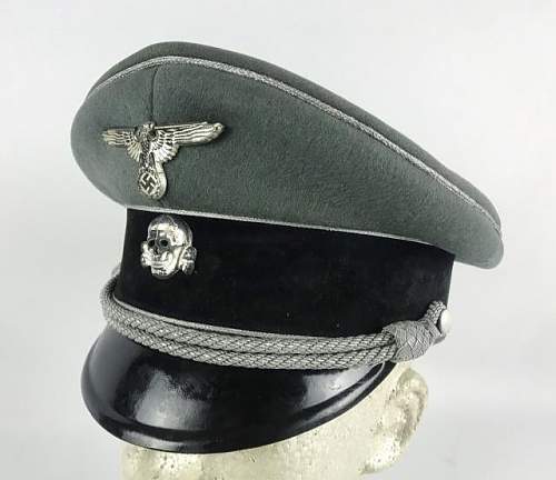 SS General Officer visor cap, Pekuro