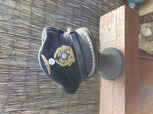 Kriegsmarine Officer Cap ID