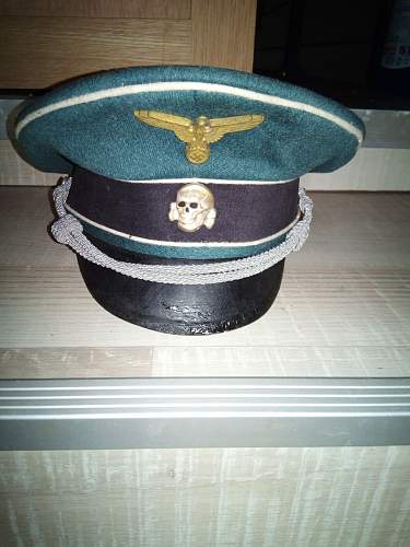 SS officer cap