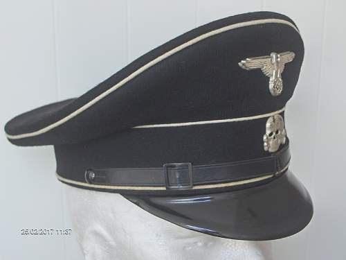 SS Algemeine NCO visor cap