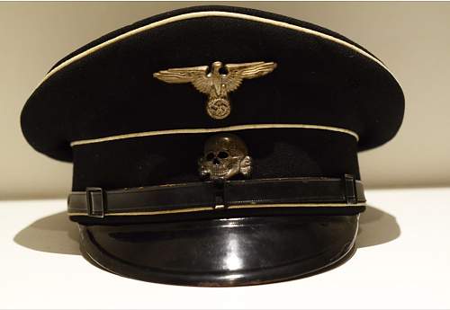 SS ALLGEMEINE SS NCO’s CAP - 143 AUGUST MUELLER-MUNICH
