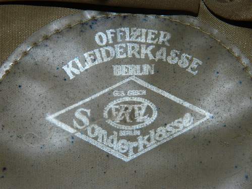 Early 80's fake SS Panzer Officer Visor Cap