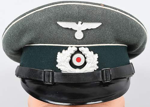 Heer Infantry  Visor cap