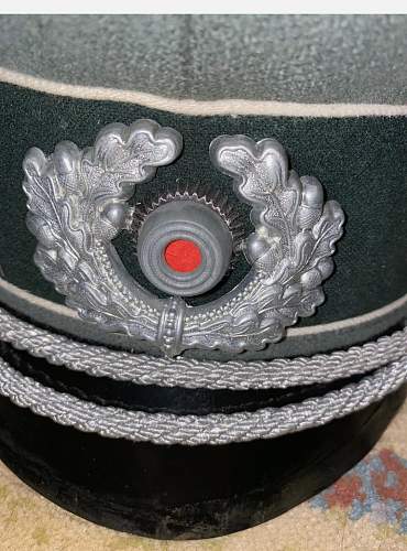 Infantry officer cap