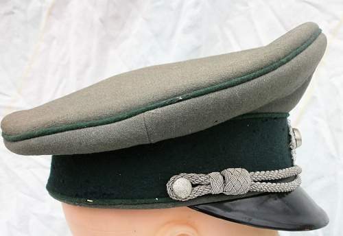 Genuine Heer Wehrmacht Officers Cap?