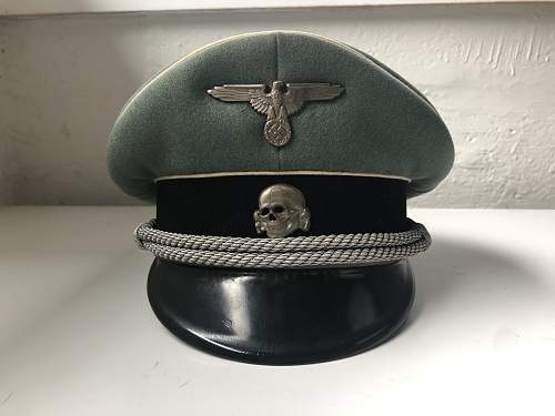 May I please get review on this waffen SS visor.