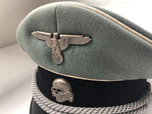 May I please get review on this waffen SS visor.