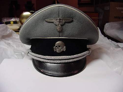 May I please get review on this waffen SS visor.