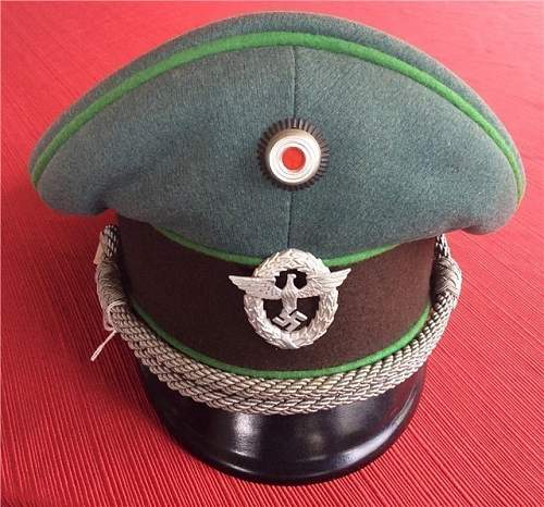 OrPo Officer's Visor Cap