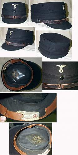 Allgemeine SS Kepi , new pictures is it a fake or not?