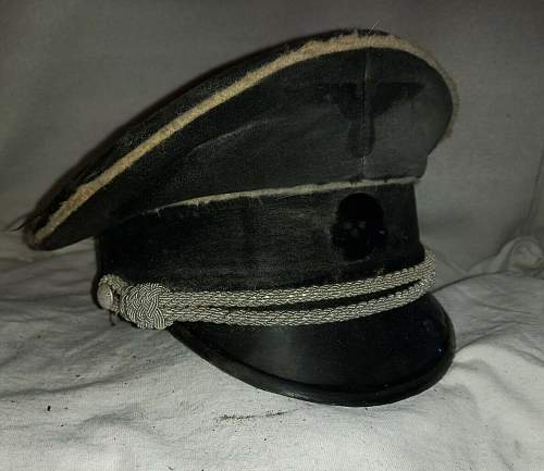 Waffen SS Visor Cap Legit