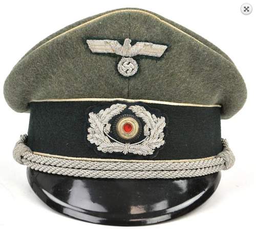 Wehrmacht Infantry Officers Cap