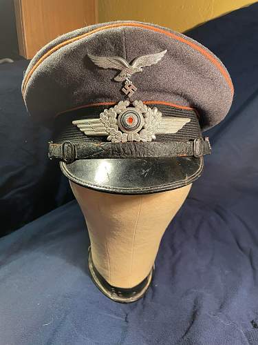 Luftwaffe Schirmmütze without maker