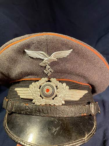 Luftwaffe Schirmmütze without maker