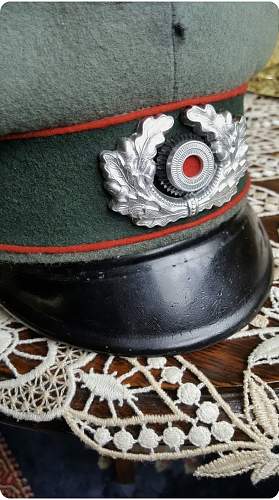 Wehrmacht Artillery Officers Cap