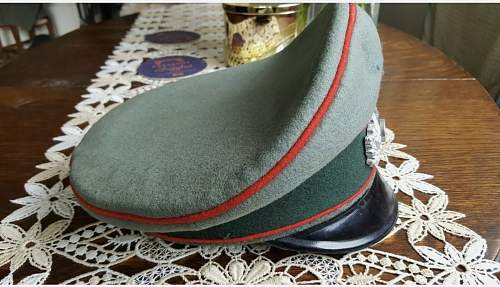 Wehrmacht Artillery Officers Cap