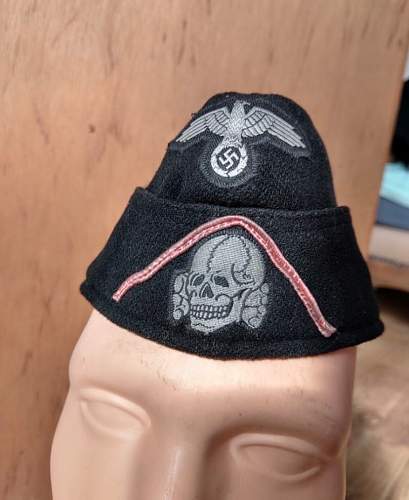 ss panzer cap, legit?