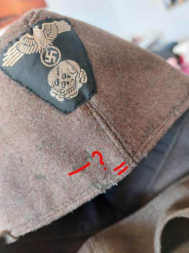 SS Field cap Fake ?