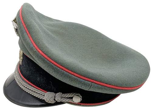 SS Artillery visor for review.