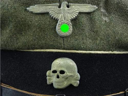 Waffen SS visor cap