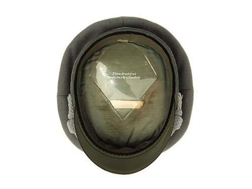 Waffen SS Officer's Visor Cap