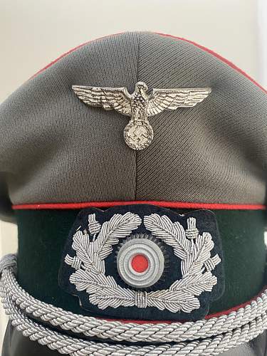 Help With Artillery Visor Cap