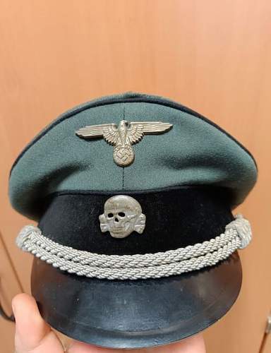 Waffen SS visor original?