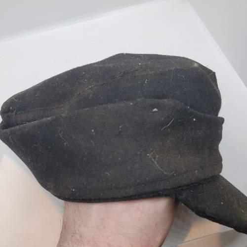 German ss panzer  m43 black forage cap