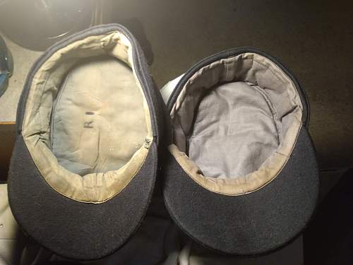 German ss panzer  m43 black forage cap