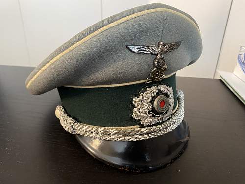 Wehrmacht Schirmmütze