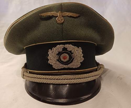 Schirmmütze Wehrmacht Infanterie