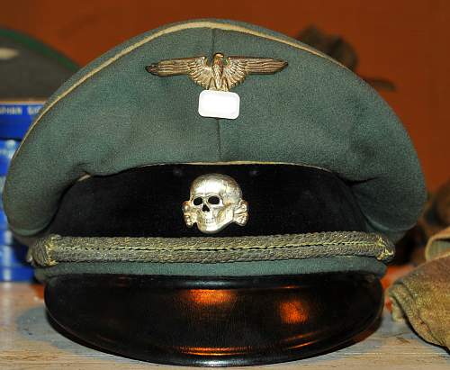 SS visor cap