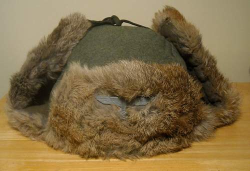 Opinions needed for German Army Winter Fur Cap!!!!