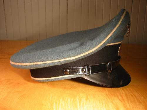 SS EM/NCO Visor Cap