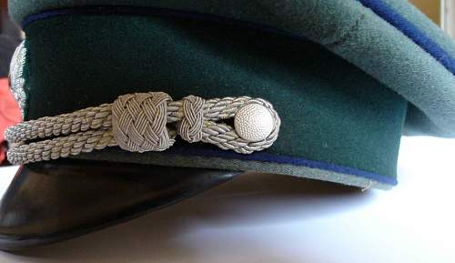 Opinions needed on Wehrmacht Heer - Schirmmütze für Sanitätsoffiziere (visor cap for medical officers)