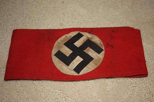 Nazi cap and Nazi armband real or fake?