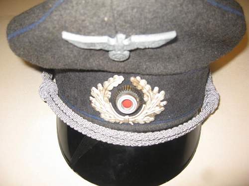 WH Officer Visor cap real or fake???